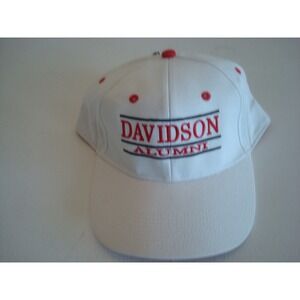 DAVIDSON COLLGE ALUMNI   SCRIPT 90S SNAPBACK GOLF HAT CAP VINTAGE EE3